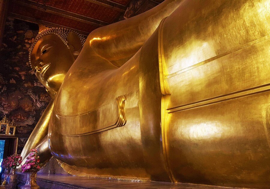 Фото: ват пхо храм лежащего будды